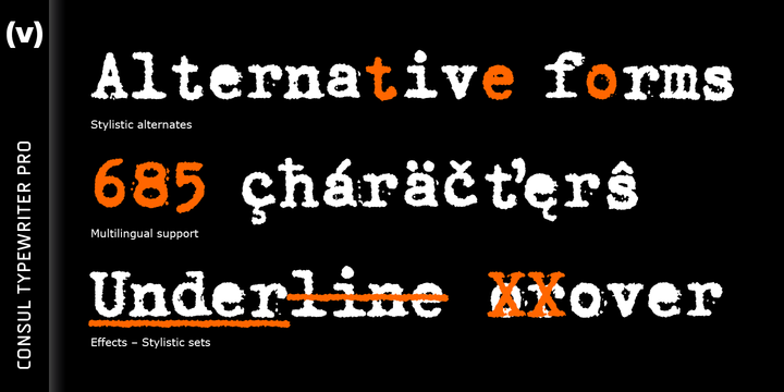 Consul Typewriter Pro™