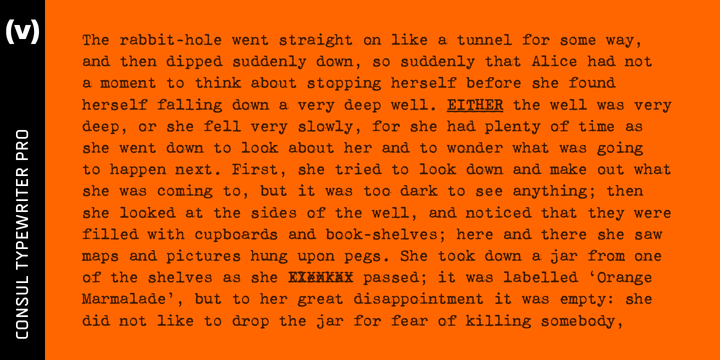 Consul Typewriter Pro™