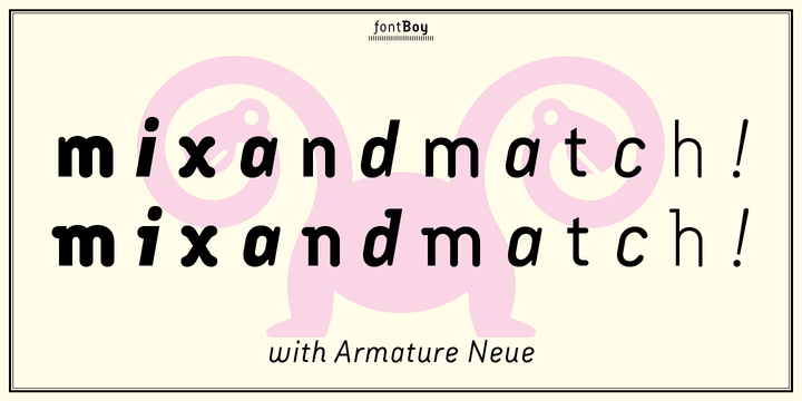 Armature Neue Sans