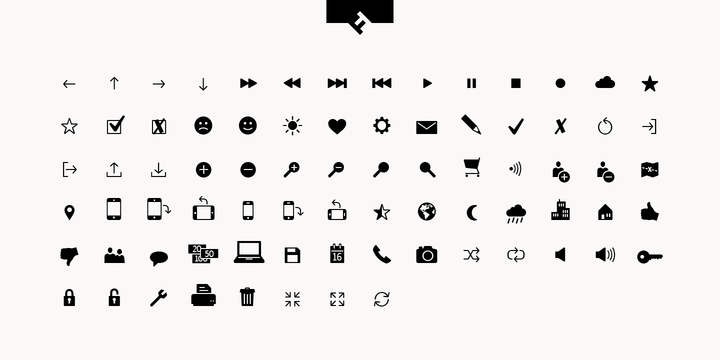FF Dingbats 2.0 Inverted UI