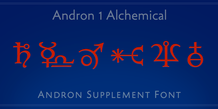 Andron 1 Alchemical™