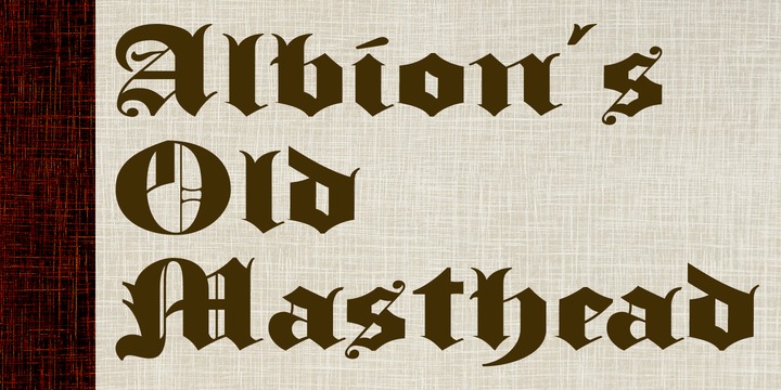 Albion's Old Masthead™