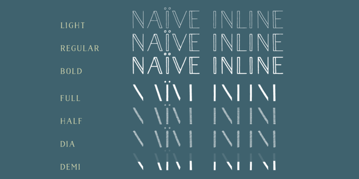 Naive Inline Sans