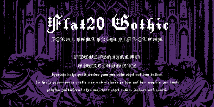 Flat20 Gothic