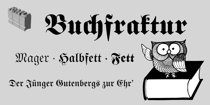 Buchfraktur™