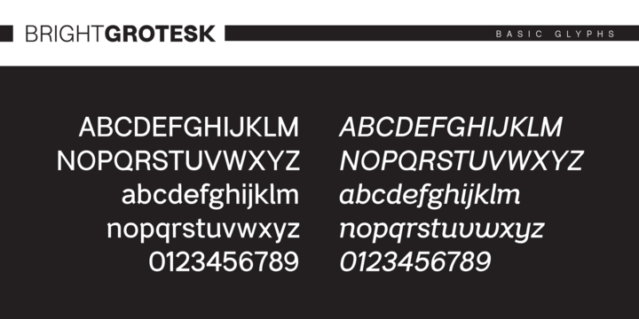 Bright Grotesk