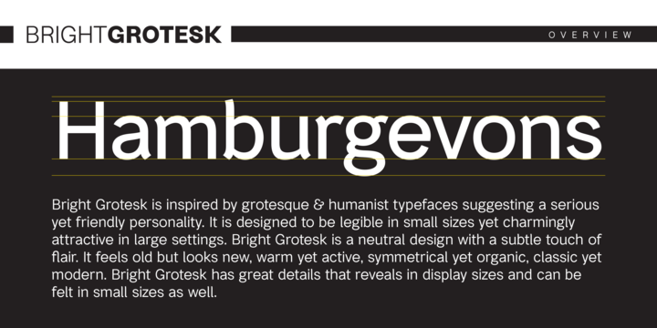 Bright Grotesk