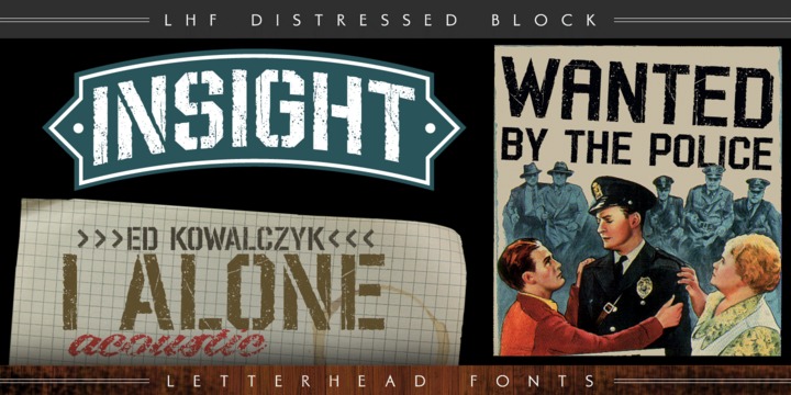 LHF Distressed Block™