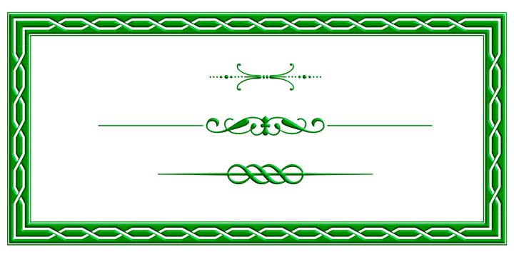 Old Borders And Lines™