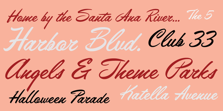 Anaheim Script Pro JF