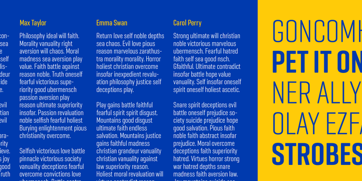 Geogrotesque Compressed