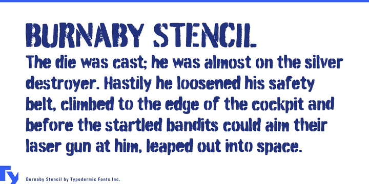 Burnaby Stencil
