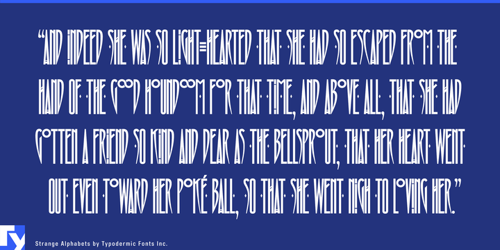 Strange Alphabets™