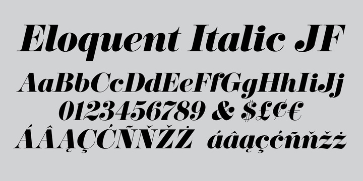 Eloquent JF Pro
