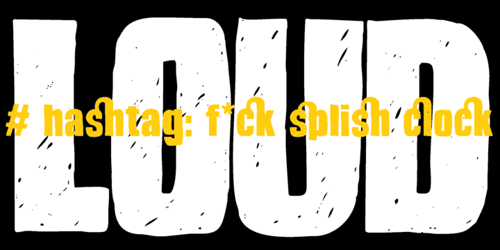 Hand Sketch Rough Poster