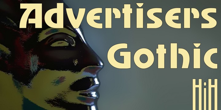 Advertisers Gothic