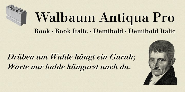 Walbaum Antiqua Pro™