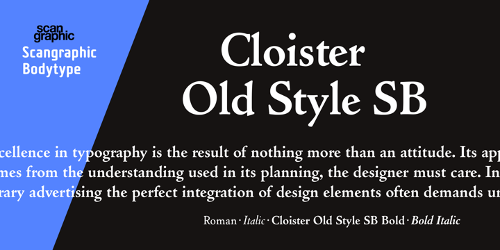 Cloister Old Style SB™