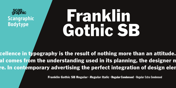 Franklin Gothic SB™