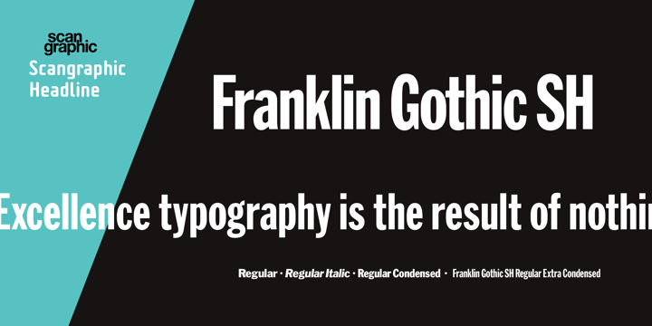 Franklin Gothic SH™
