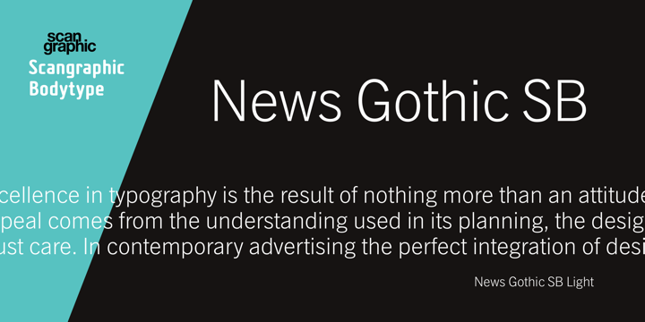 News Gothic SB™