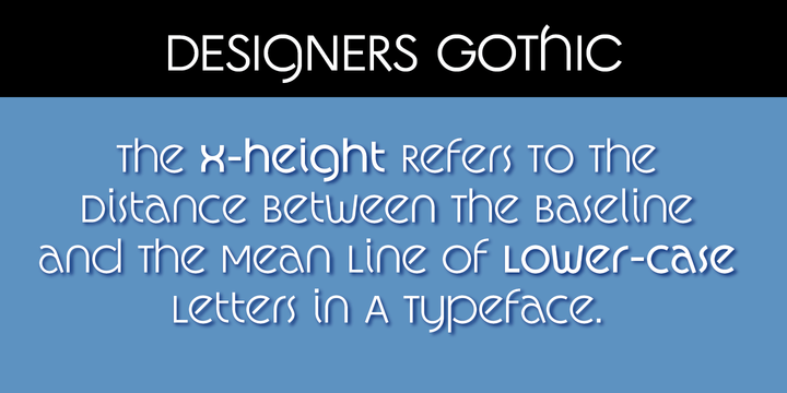 Designers Gothic