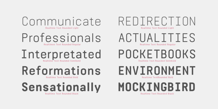 Realtime Text Rounded