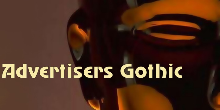 Advertisers Gothic