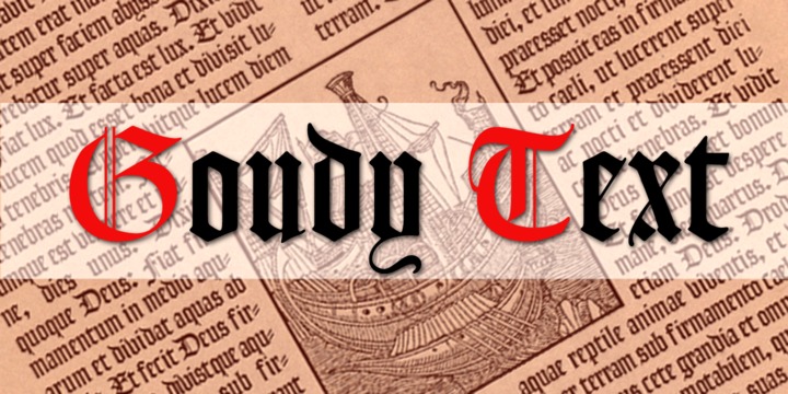 Goudy Text CT
