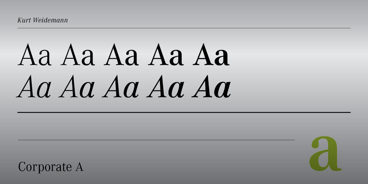 Corporate A Std™
