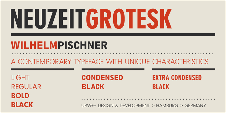 Neuzeit® Grotesk