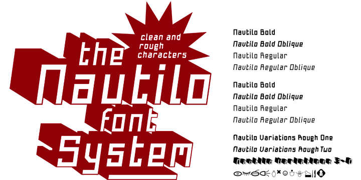 Nautilo Font System