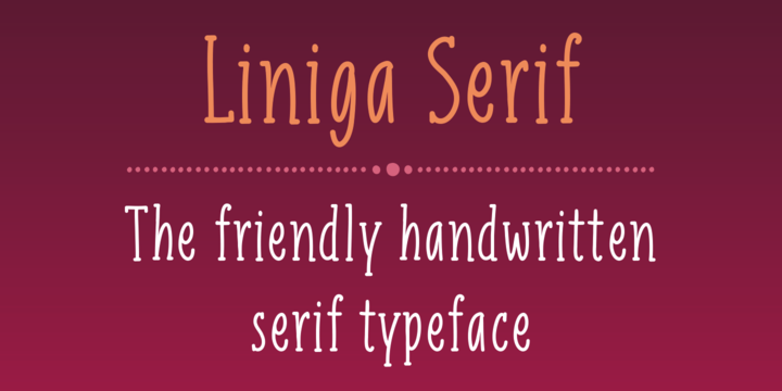 Liniga Serif