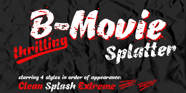 B-Movie Splatter