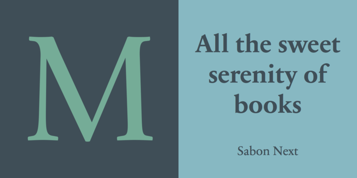 Sabon Next Font Free Sabon Next Font Free