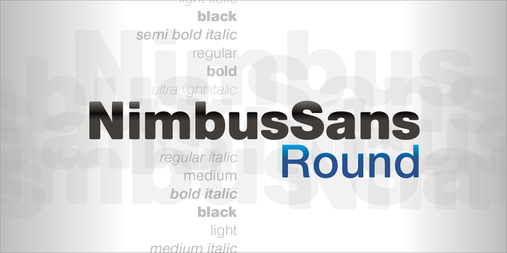 Nimbus Sans Round™