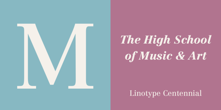 Linotype® Centennial