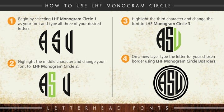 LHF Monogram Circle™