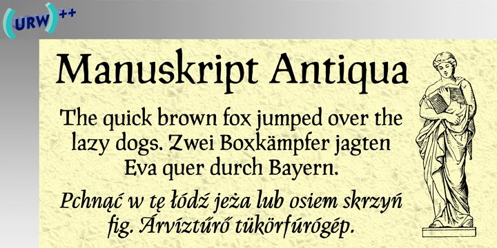 Manuskript Antiqua™