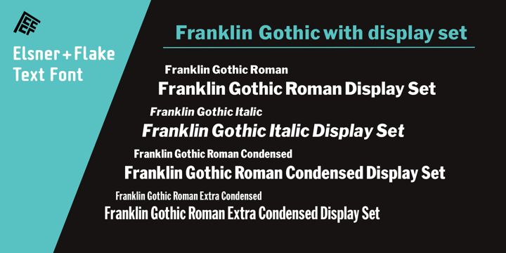 EF Franklin Gothic
