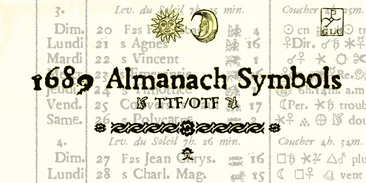 1689 Almanach