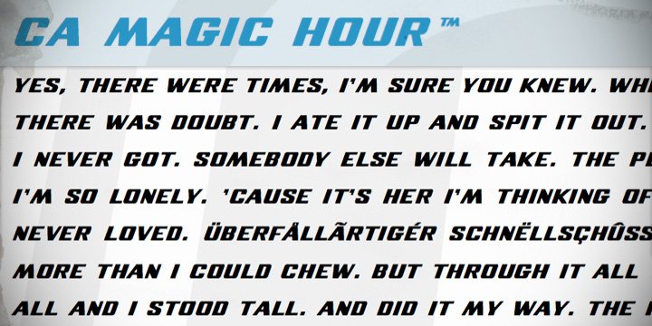 CA Magic Hour