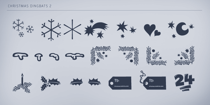 Christmas Dingbats 2™