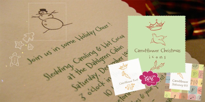 Carrotflower Christmas Icons™