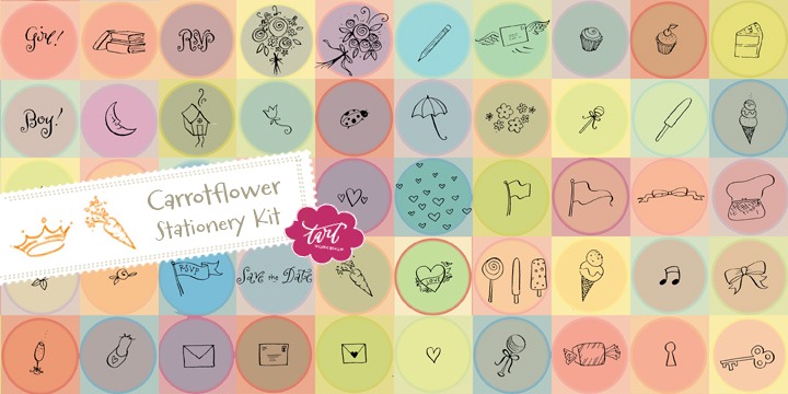 Carrotflower Invitation Icons™
