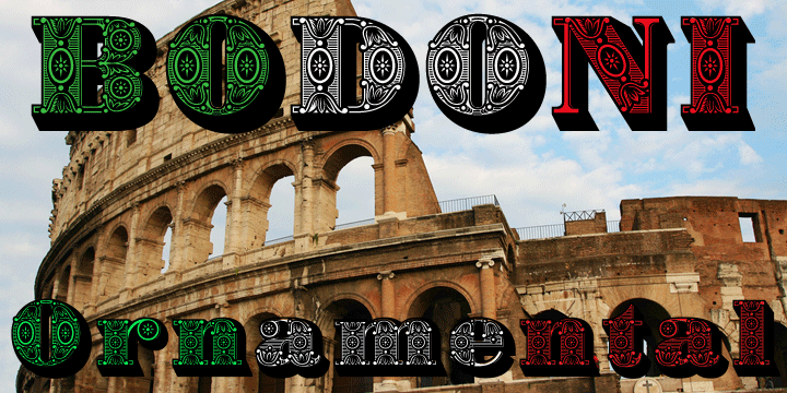Bodoni Ornamental