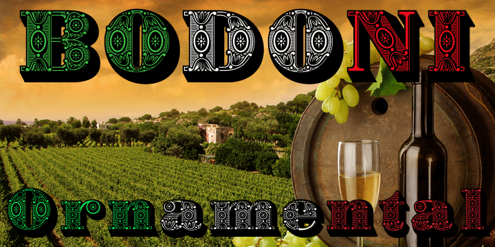 Bodoni Ornamental
