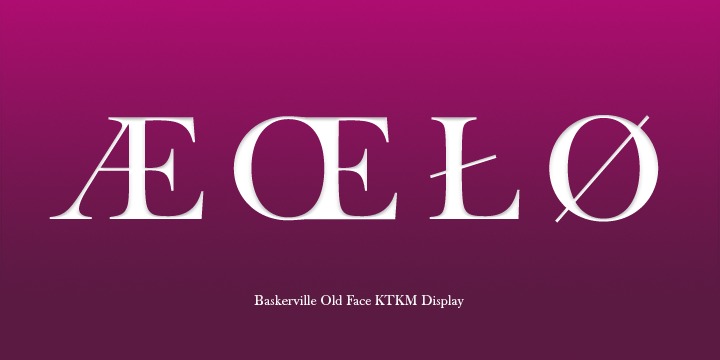 Baskerville Old Face KTKM