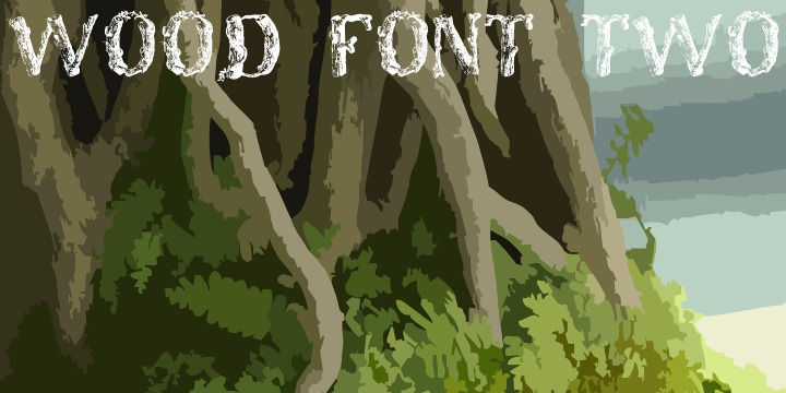 Wood Font Two