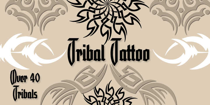 Tribal Tattoos comes from the German tattoo artist Otto Maurer